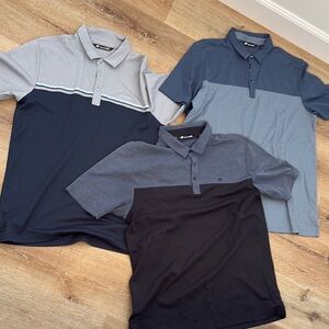 Callaway Gray and Blue Polo Shirts
